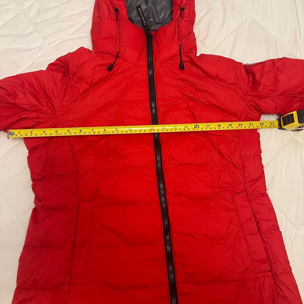 Authentic Canada Goose Abbott Hoody Red - Picture 12 of 16